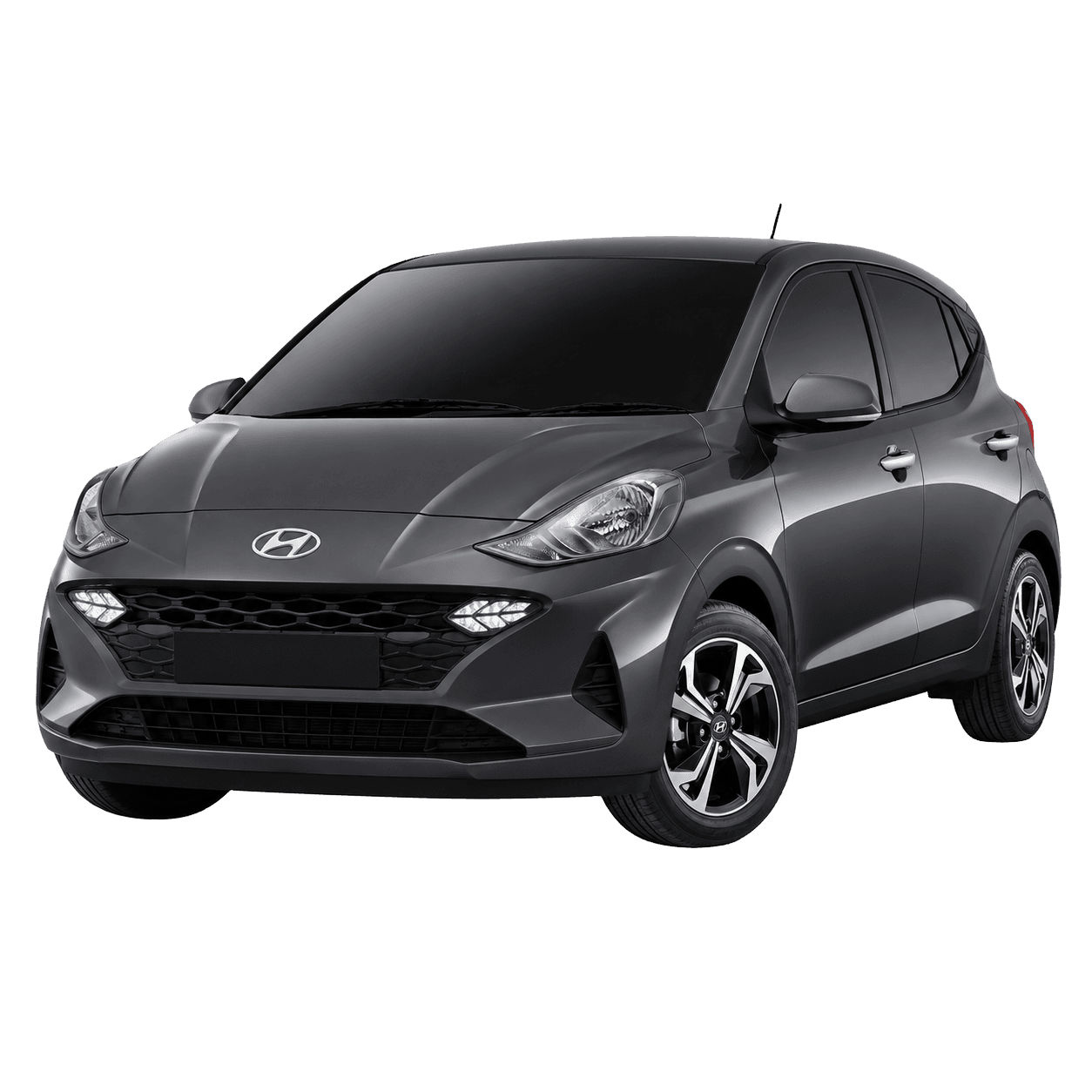 Hyundai i10 automatic compact hire car in Newark