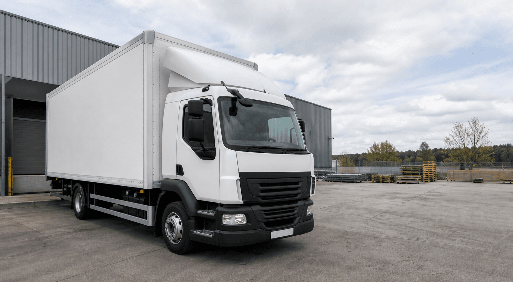 Self-drive truck prepared for heavier transport work in Newark
