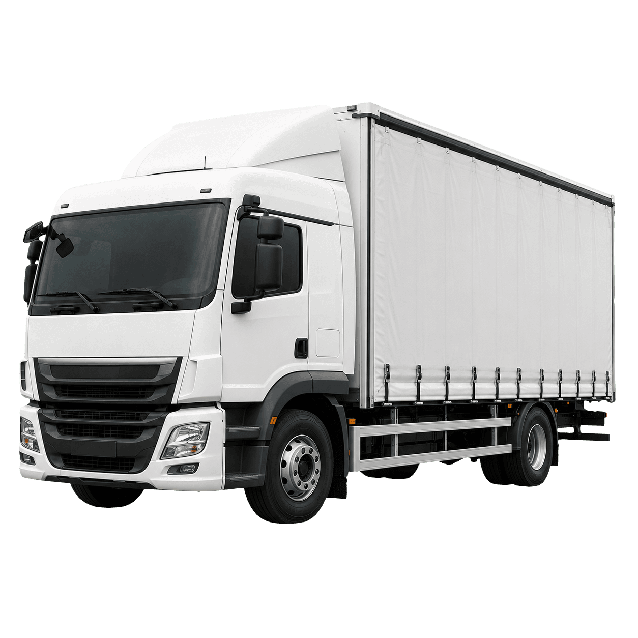 18 tonne curtain-side truck available for hire in Newark