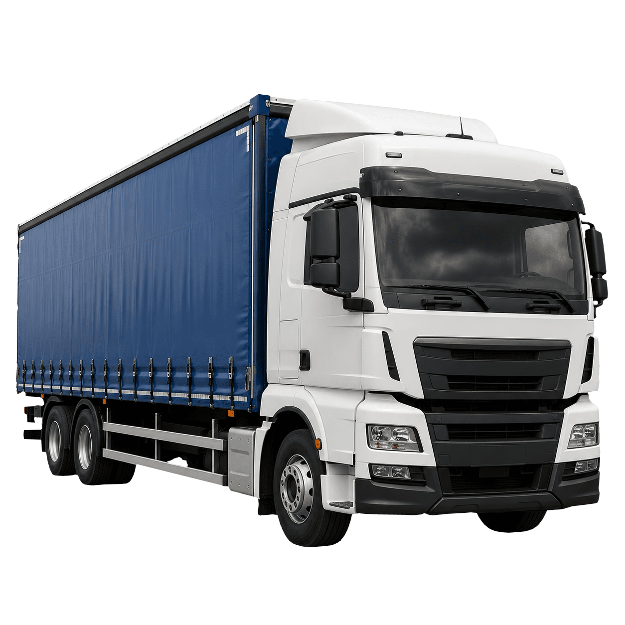 26 tonne curtain-side truck for larger commercial transport in Newark