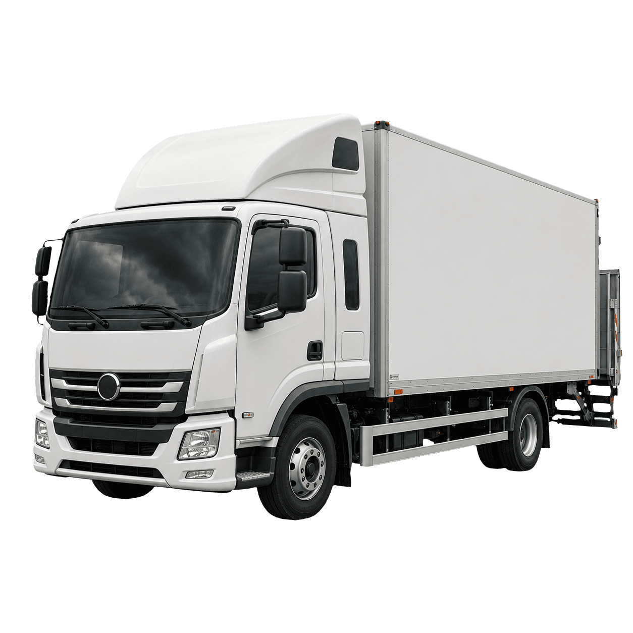 7.5 tonne sleeper tail-lift truck for longer transport work in Newark